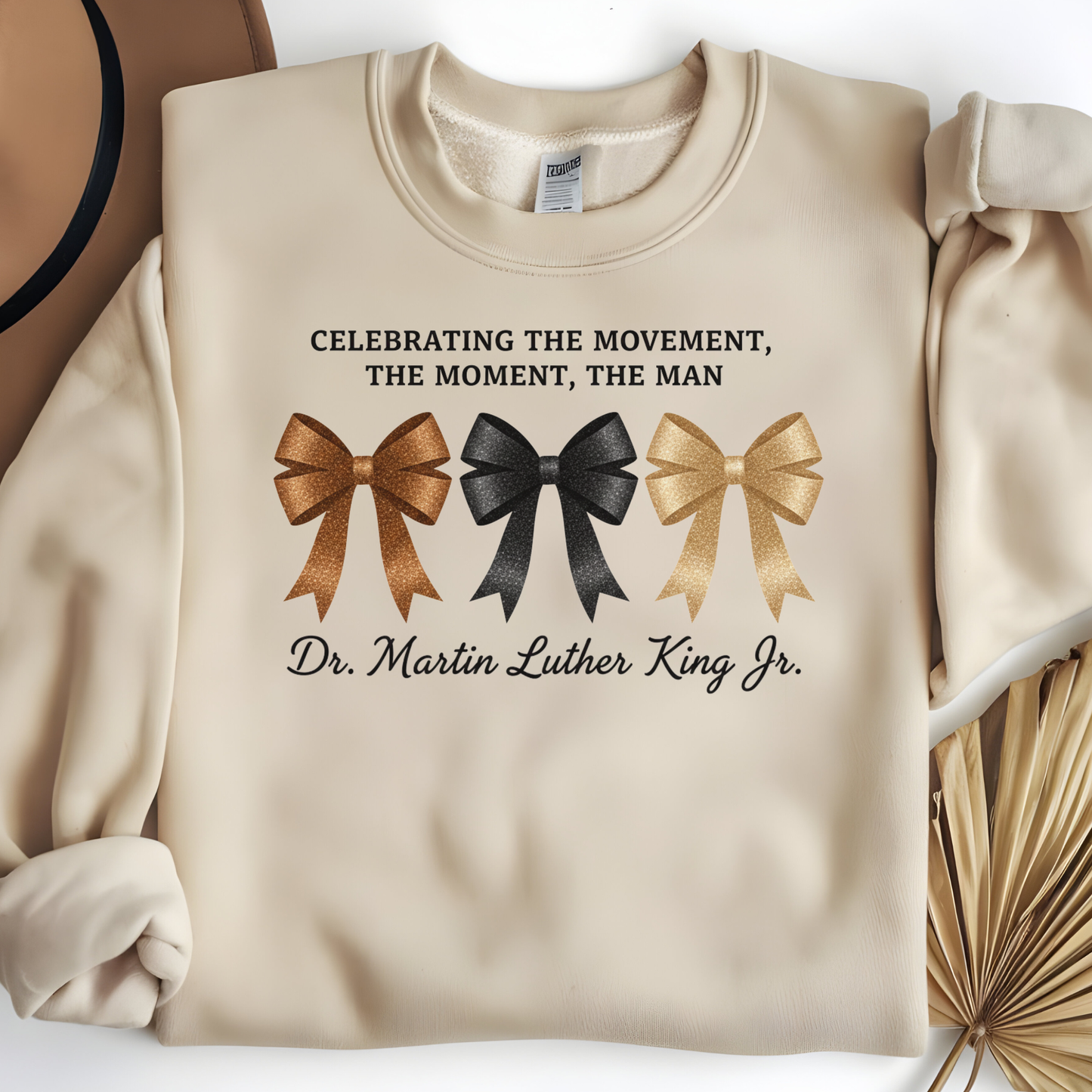 Black History Coquette Bows Sweatshirt | Culture Meets Feminine
