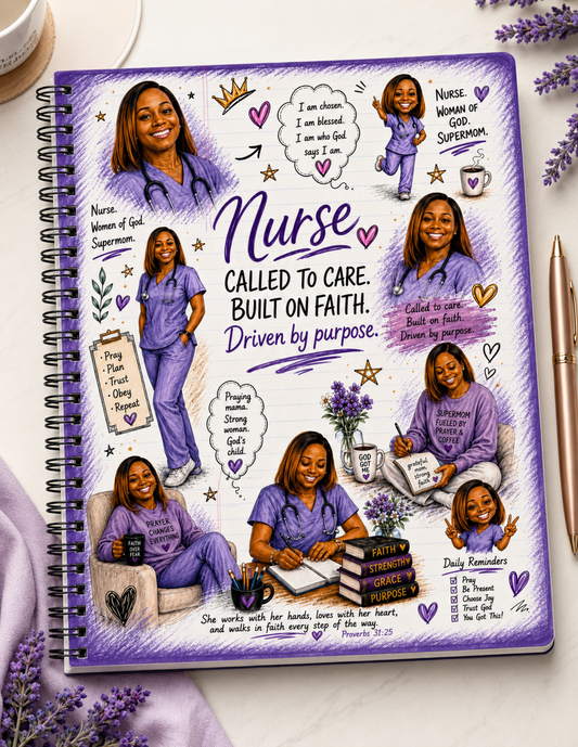 Custom 8.5” x 11” Spiral Bound Notebook | Personalized Writing |