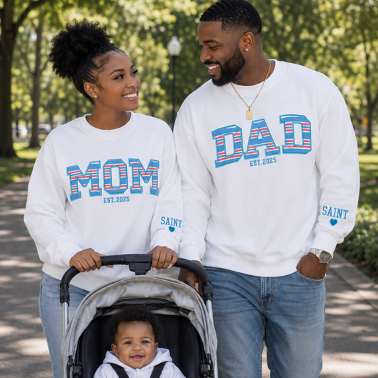 Custom Baby Blanket Keepsake Sweatshirt