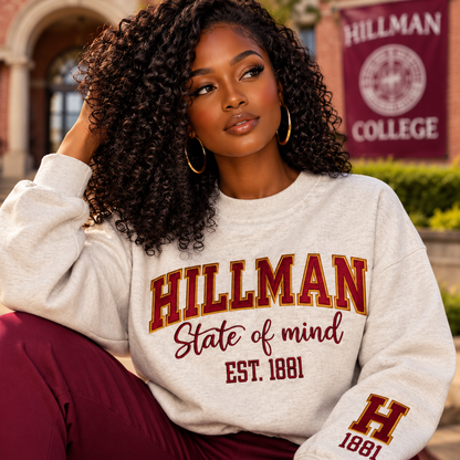 Hillman College Embroidered Sweatshirt | A Different World Inspired