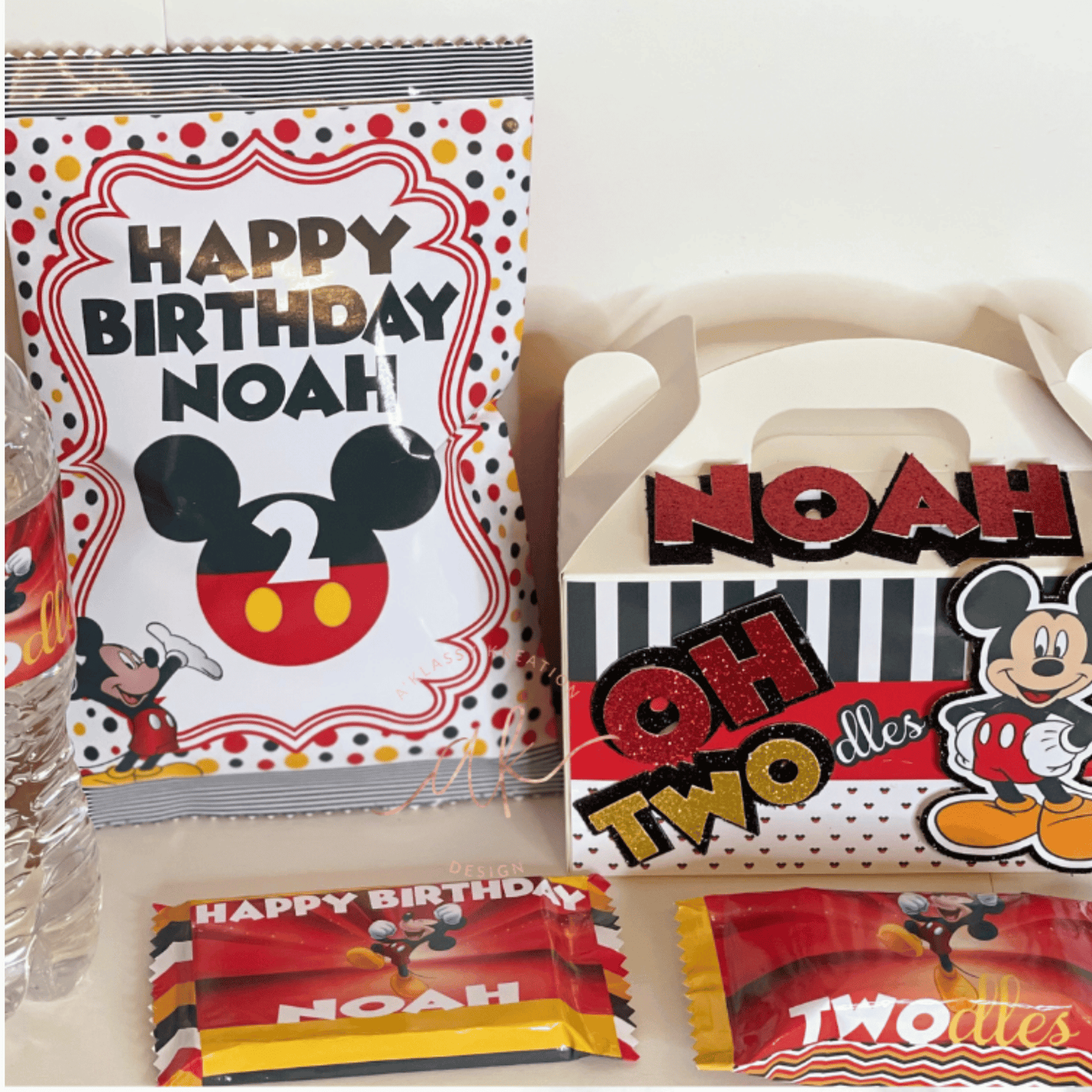 Custom Filled Party Favor Chip Bags – Set of 12