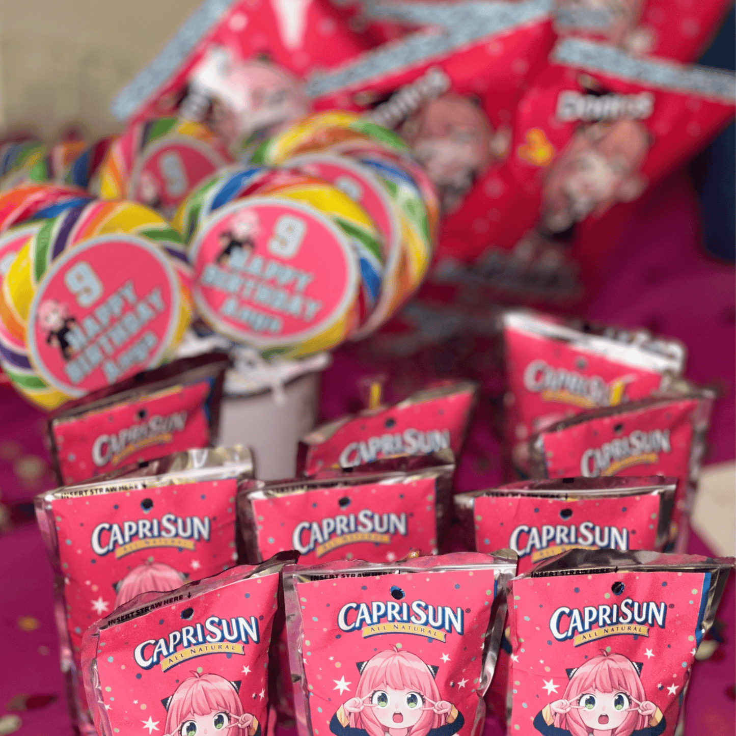 Custom Filled Party Favor Chip Bags – Set of 12