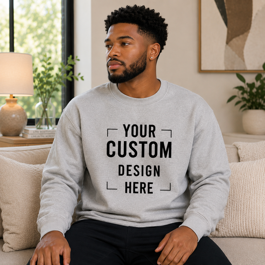 Custom Personalized Crewneck Sweatshirt