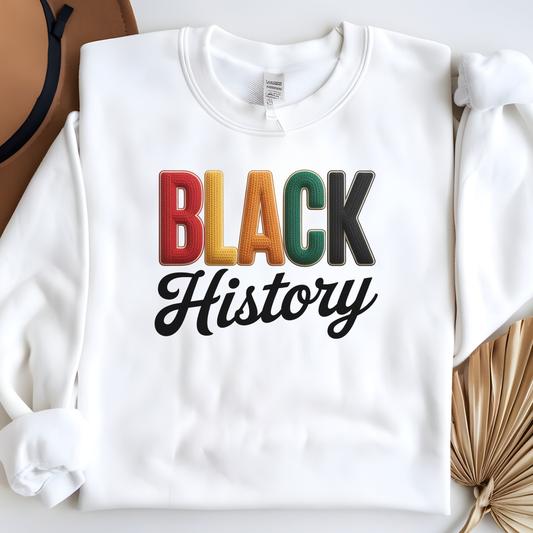 Black History Sweatshirt | Black Excellence Crewneck