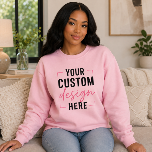 Custom Personalized Crewneck Sweatshirt