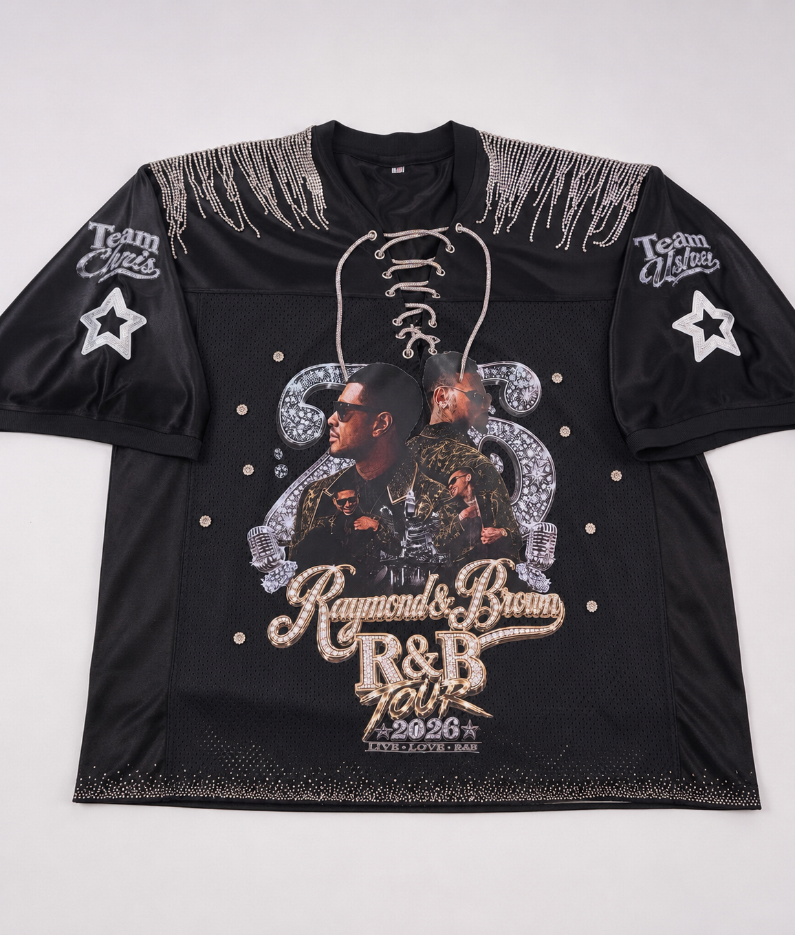 Custom Concert Football Jersey | Personalized Music Festival Jersey | Custom Event Apparel