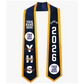 Custom Graduation Stole – Name, Logos & School Colors | Satin Stole (60” & 72”)