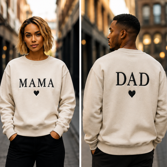 Custom Embroidered Sweatshirts | Personalized Design