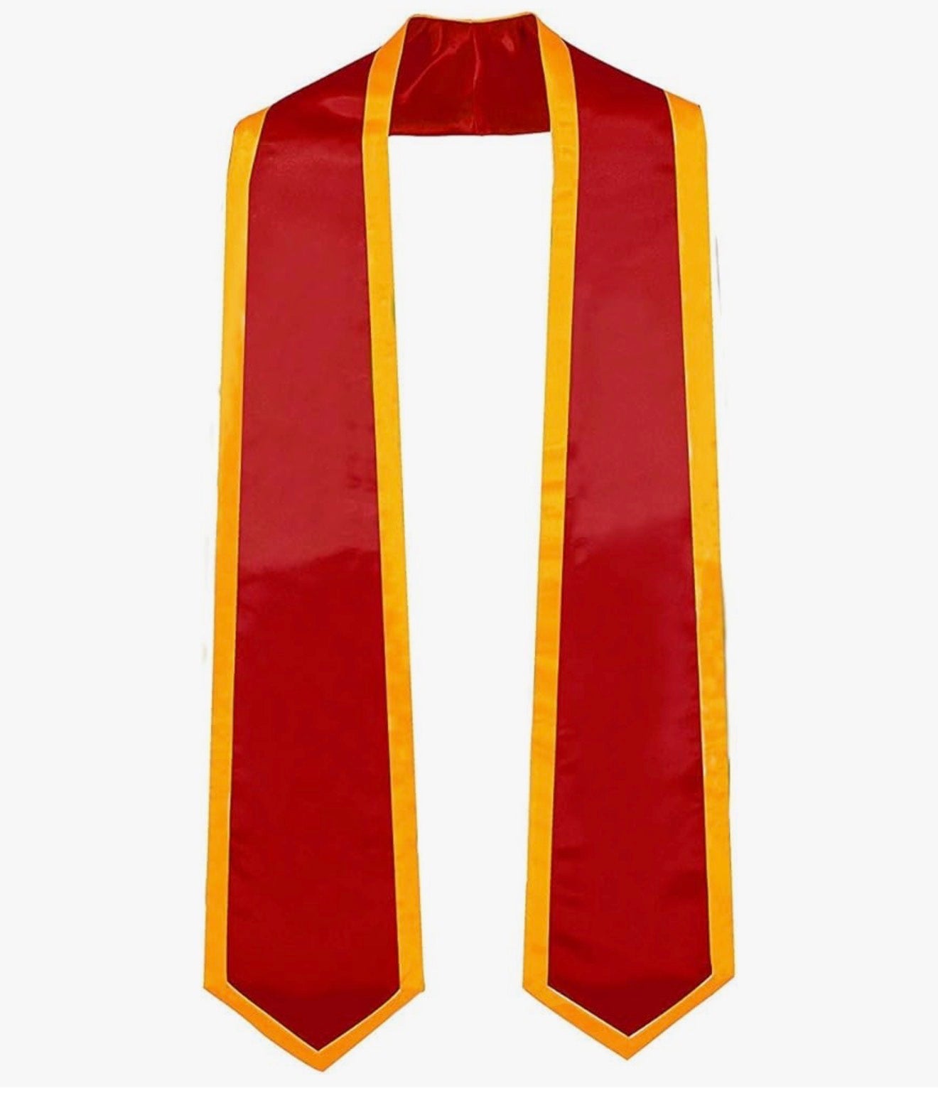 Custom Graduation Stole – Name, Logos & School Colors | Satin Stole (60” & 72”)