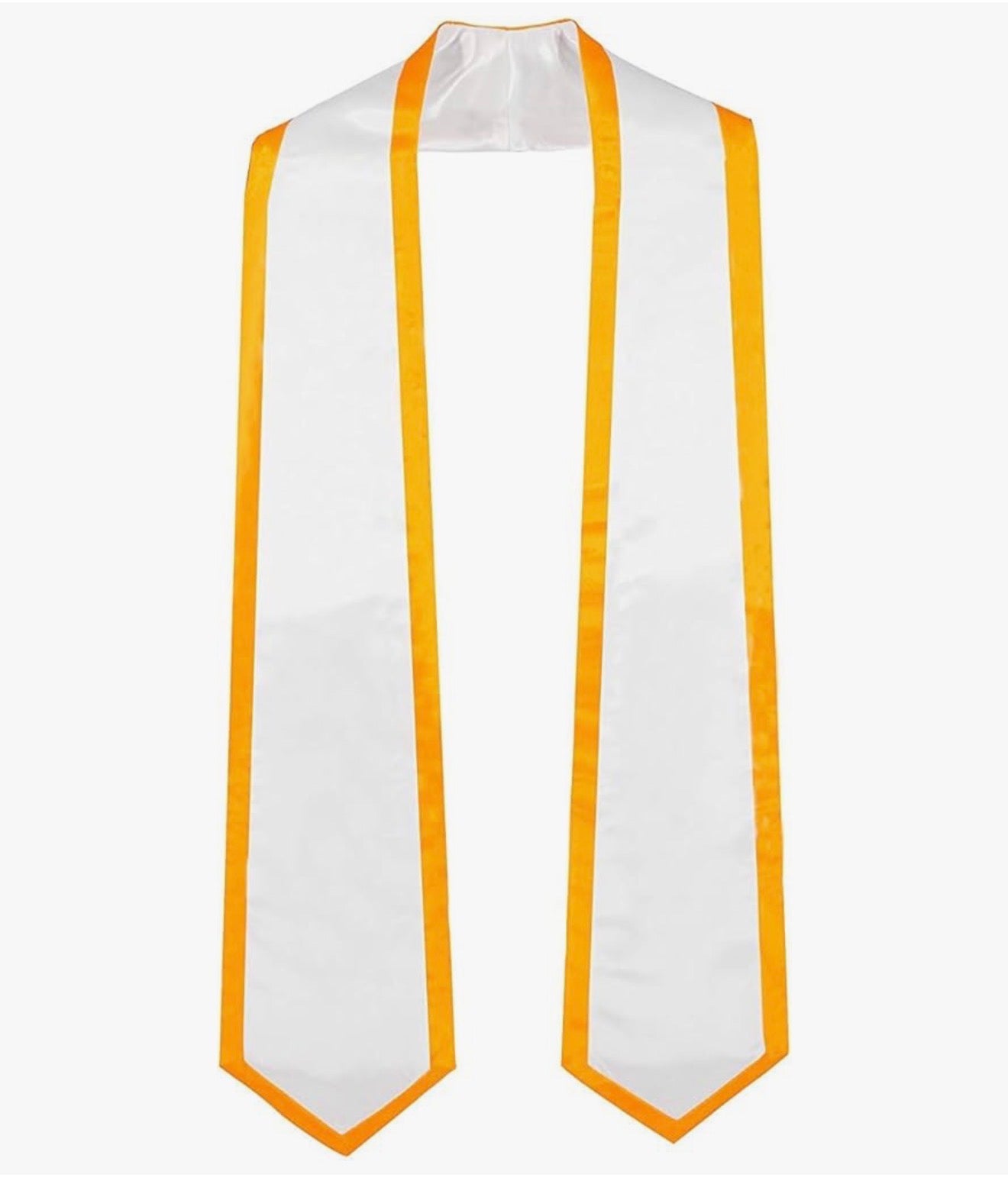 Custom Graduation Stole – Name, Logos & School Colors | Satin Stole (60” & 72”)