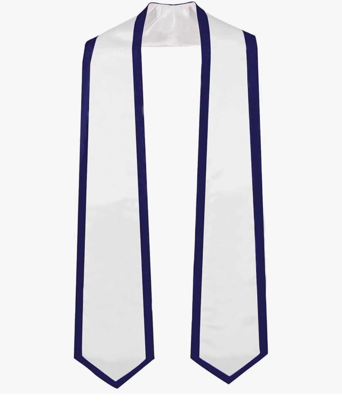 Custom Graduation Stole – Name, Logos & School Colors | Satin Stole (60” & 72”)