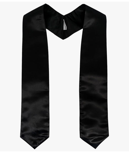 Custom Graduation Stole – Name, Logos & School Colors | Satin Stole (60” & 72”)