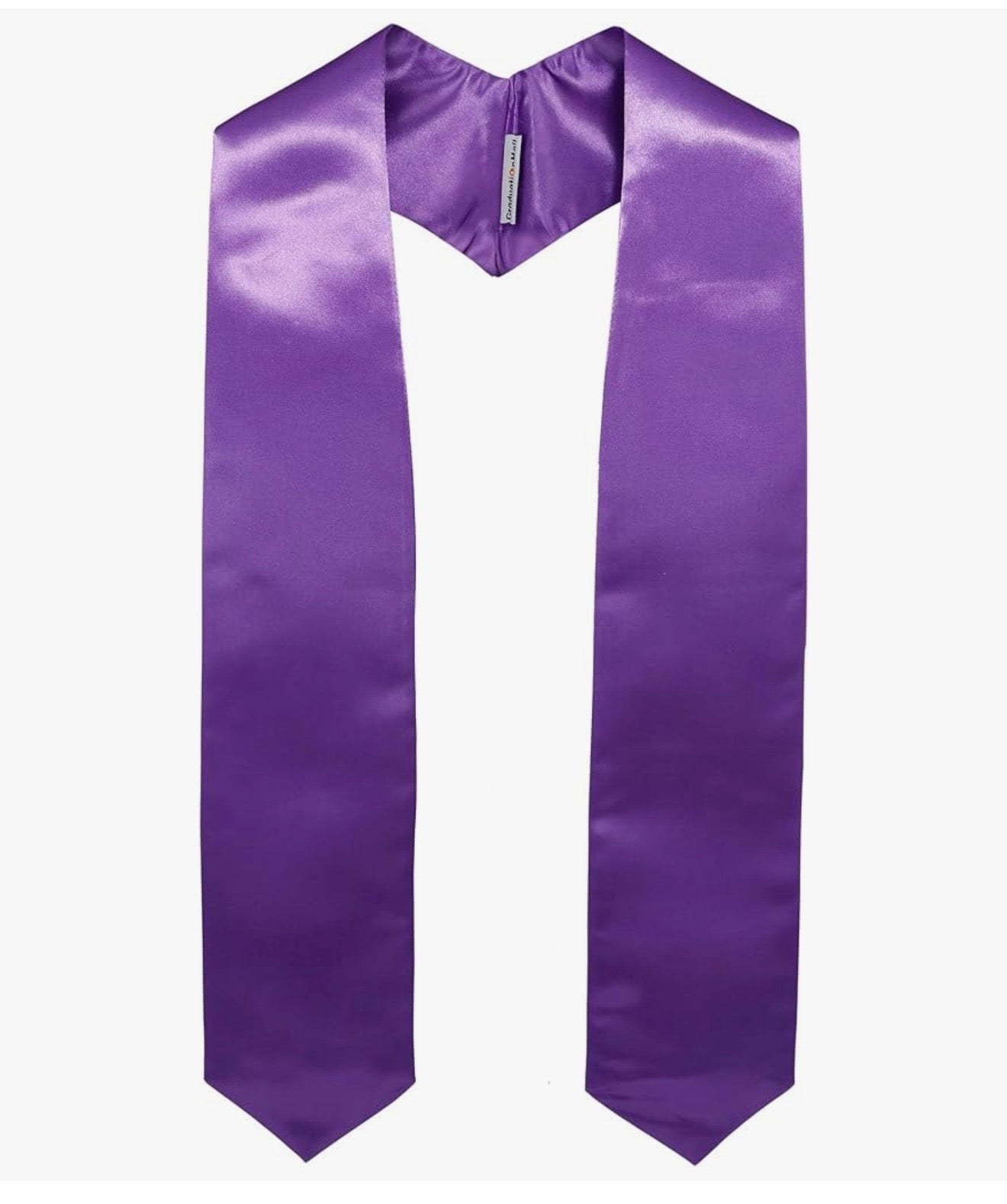 Custom Graduation Stole – Name, Logos & School Colors | Satin Stole (60” & 72”)