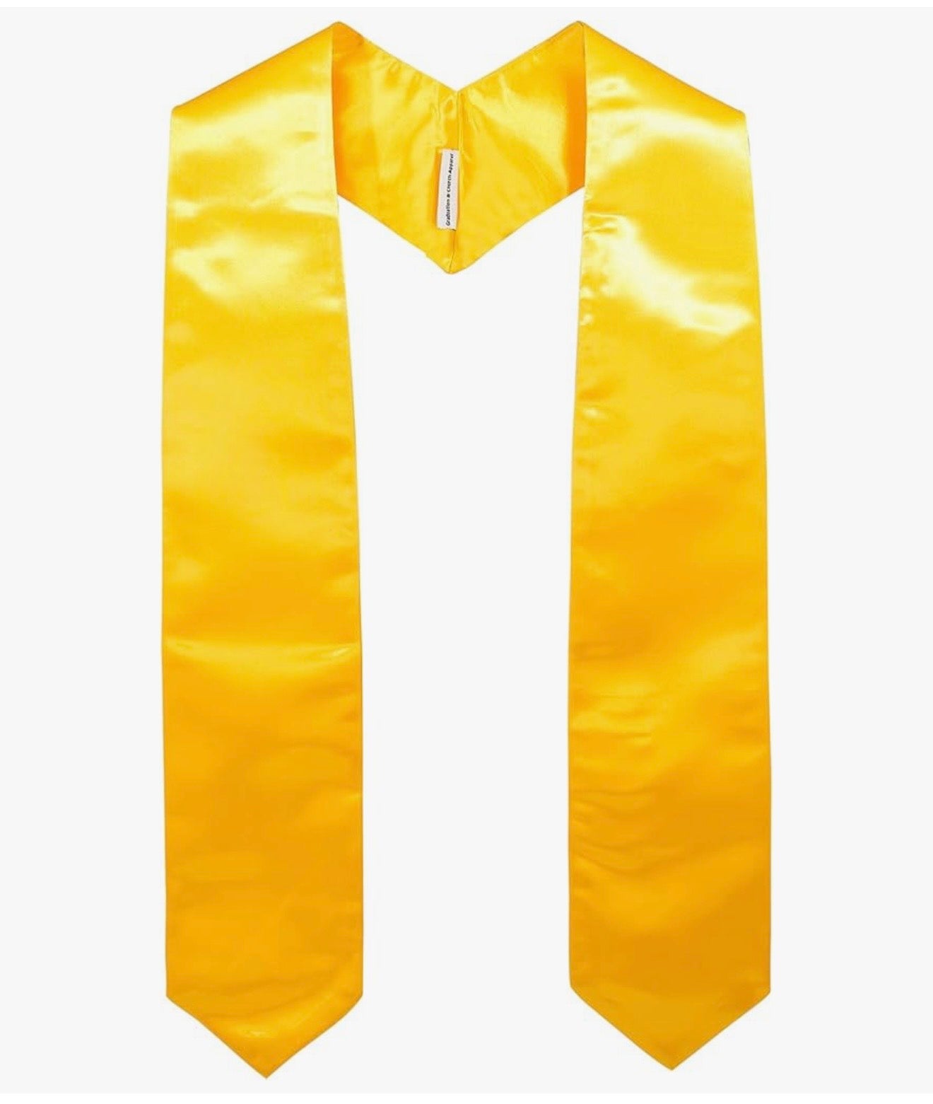 Custom Graduation Stole – Name, Logos & School Colors | Satin Stole (60” & 72”)