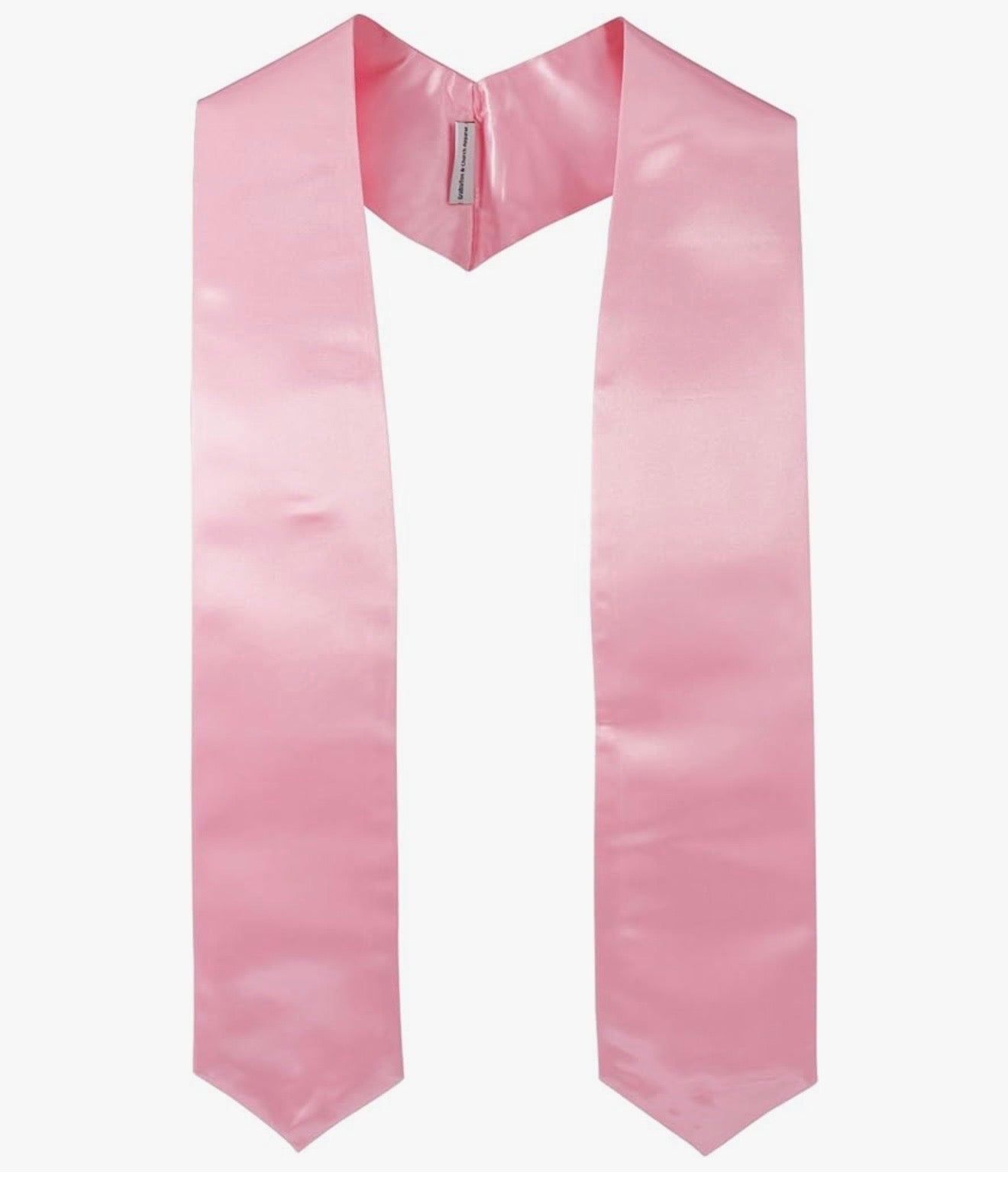Custom Graduation Stole – Name, Logos & School Colors | Satin Stole (60” & 72”)
