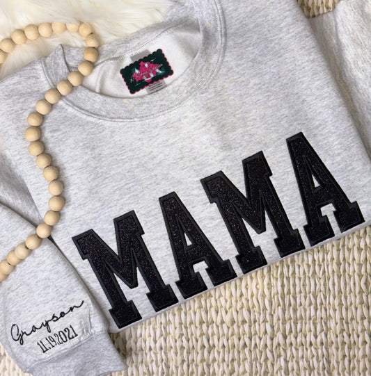 MAMA Embroidered Sweatshirt