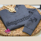 Zodiac Crewneck | Embroidered 3D Design