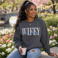 WIFEY Embroidered Sweatshirt