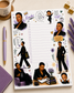 Custom A5 Tearaway Notepad | Personalized Notepad | 5.83” x 8.27” Writing Pad