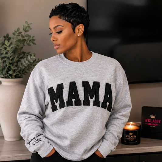 MAMA Embroidered Sweatshirt
