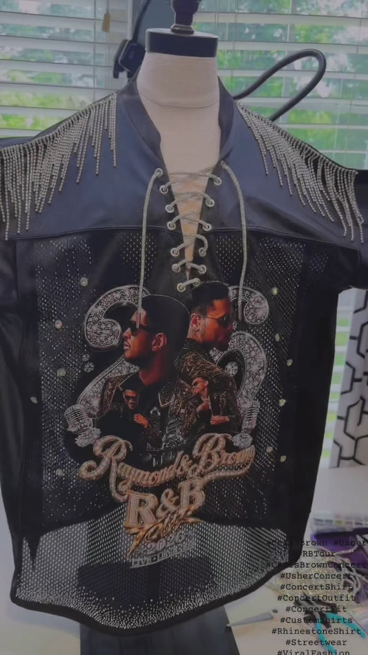 Custom Concert Football Jersey | Personalized Music Festival Jersey | Custom Event Apparel