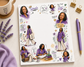 Custom A5 Tearaway Notepad | Personalized Notepad | 5.83” x 8.27” Writing Pad